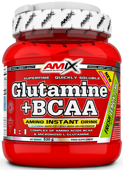 L-Γλουταμίνη + BCAA σε σκόνη Amix 530g