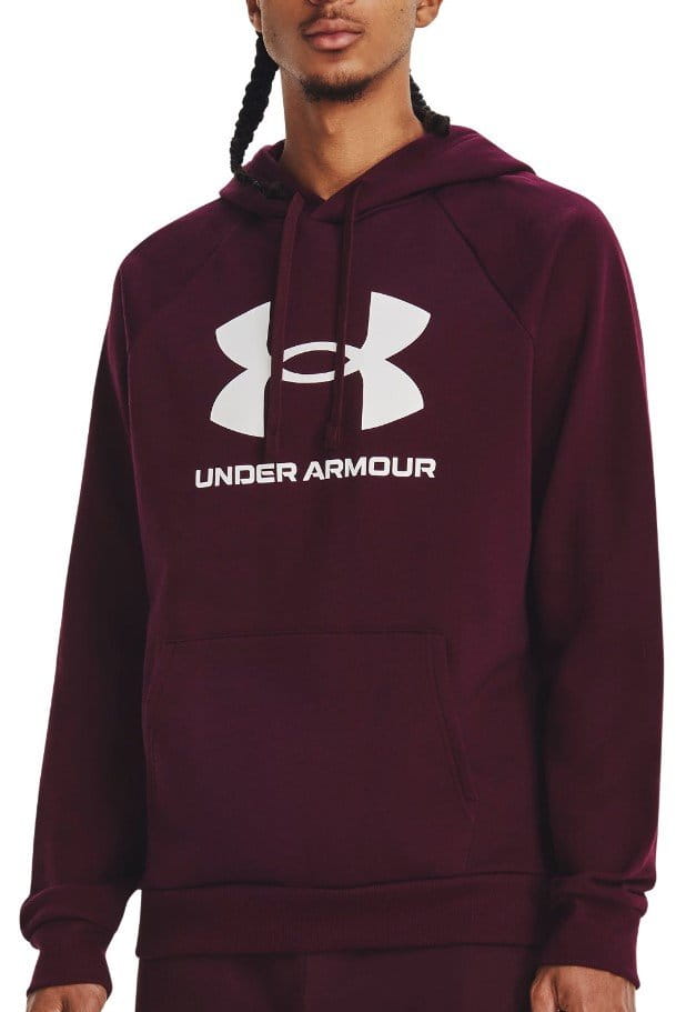 Φούτερ-Jacket με κουκούλα Under Armour UA Rival Fleece Logo HD-MRN