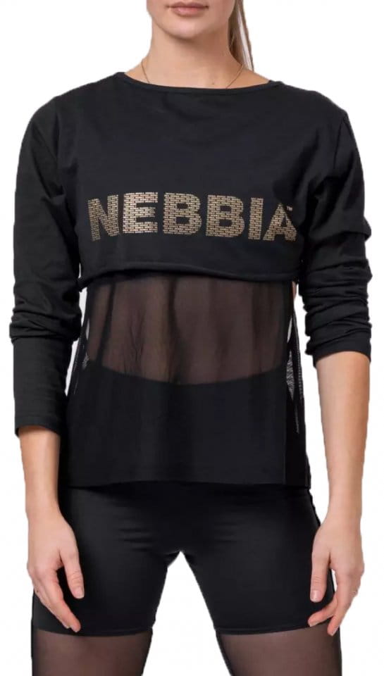Μακρυμάνικη μπλούζα Nebbia INTENSE MESH T-SHIRT