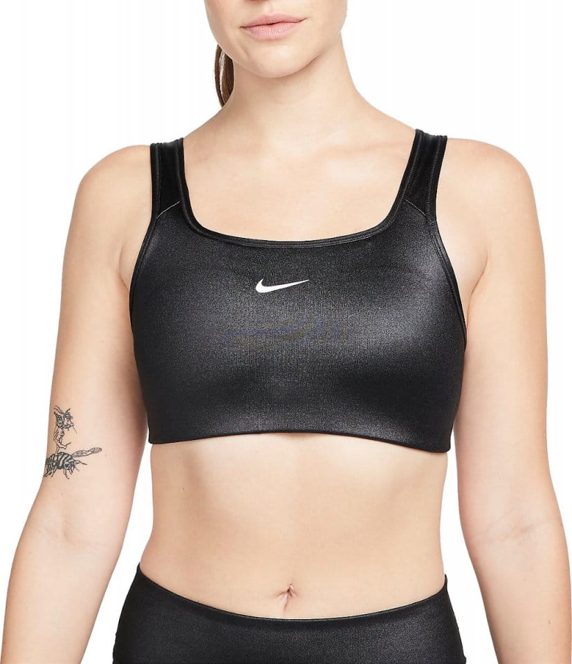 Στηθόδεσμος Nike Dri-FIT Swoosh Women s Medium-Support 1-Piece Pad Shine Sports Bra