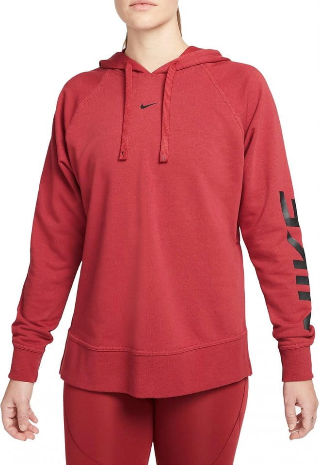 Φούτερ-Jacket με κουκούλα Nike Dri-FIT Get Fit Women’s Pullover Graphic Training Hoodie