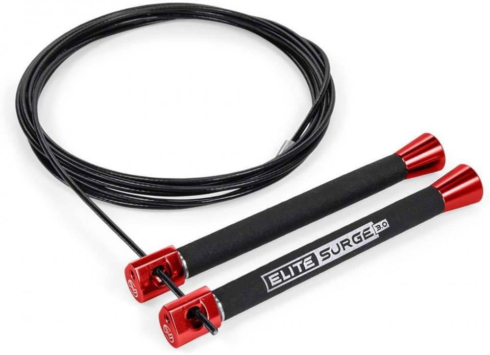Σχοινάκι SRS Elite Surge 3.0 - Red Handle / Black Cable