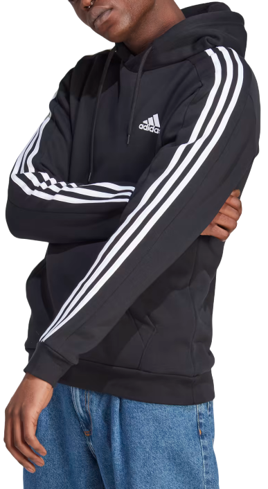 Φούτερ-Jacket με κουκούλα adidas Sportswear M 3S FL HD