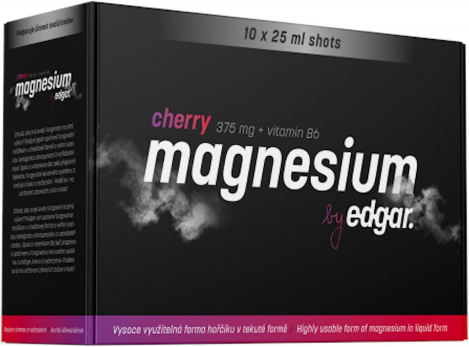 Βιταμίνες και μεταλλικά στοιχεία Edgar Magnesium cherry 10x25ml